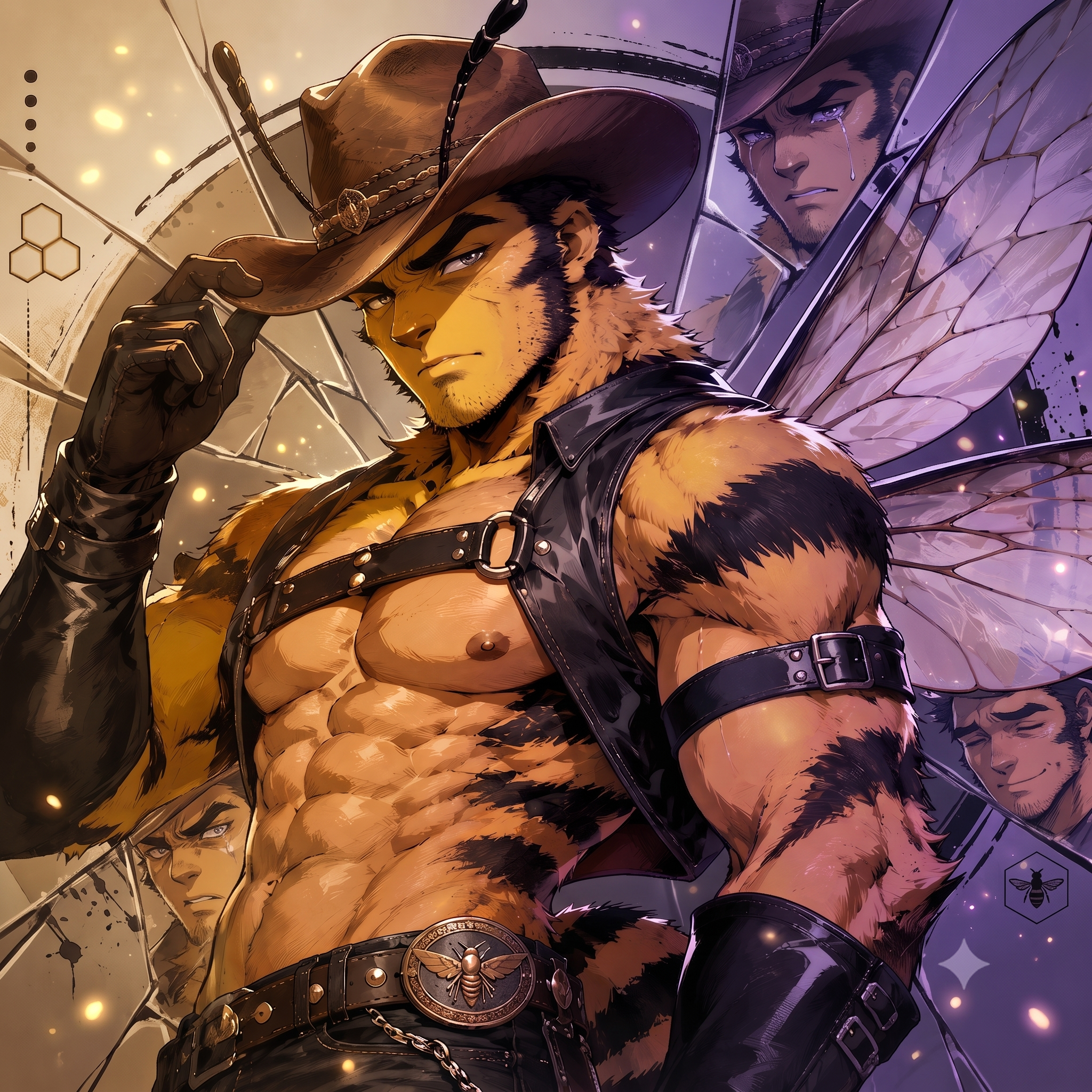 Drone Bee Profile Logo